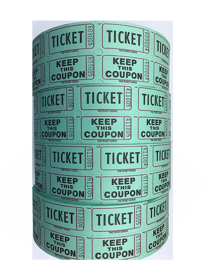 4-Piece Raffle Ticket Green - v1552933833/N21896533A_1