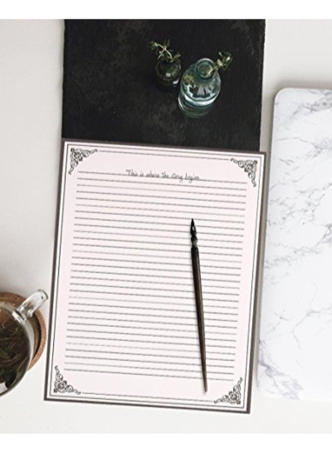 Juvale Pack Of 48 Vintage Stationery Paper - Image 2