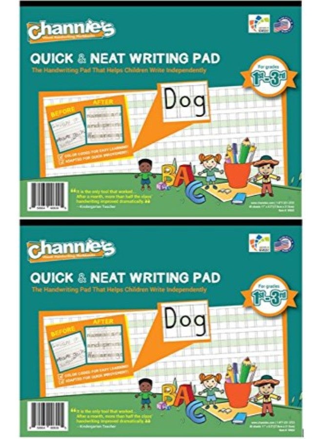 Channie's Pack Of 2 Visual Handwriting Workbook Multicolour - Image 2