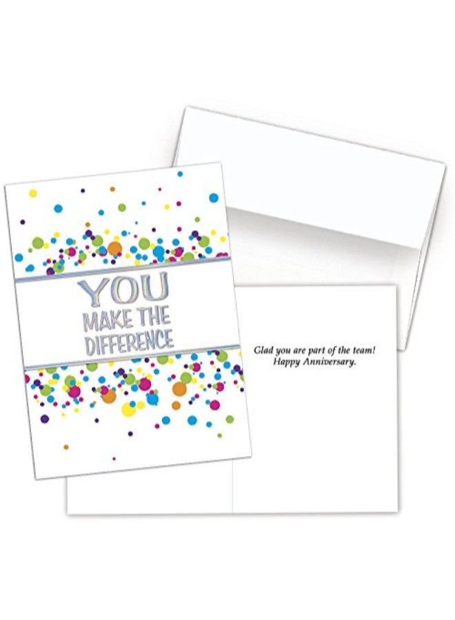 Posty Cards Pack Of 25 Employee Anniversary Card - Image 2