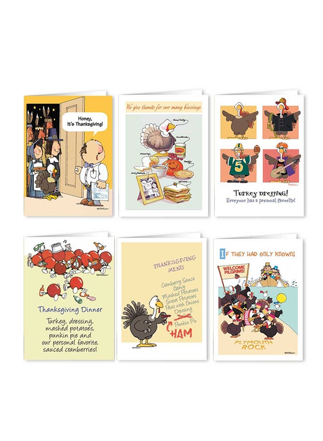 Pack Of 18 Thanksgiving Card - v1552933880/N21896670A_1