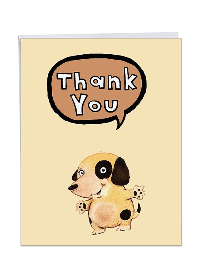 The Best Card Company - Thank You Card Greeting Card - Image 1