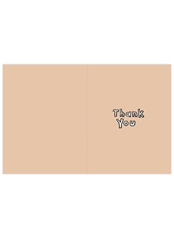 The Best Card Company - Thank You Card Greeting Card - Image 1