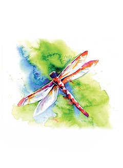 Peaks Publishing Inc Pack Of 12 Flying Colours Dragonfly Card 