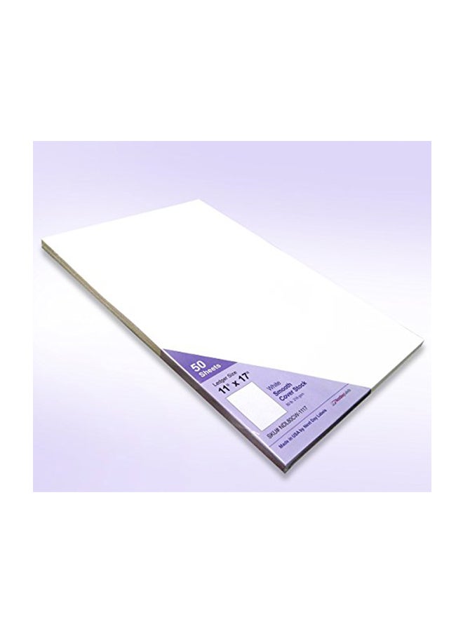 Next Day Labels - Pack Of 50 Smooth Cover Card Stock - Image 1