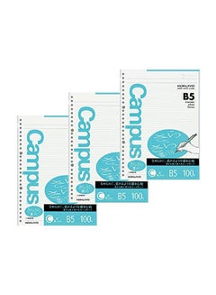 Kokuyo Pack Of 3 Campus Loose Leaf Filler Paper  - Image 1