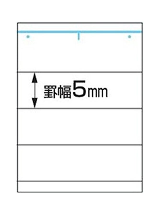 Kokuyo Pack Of 3 Campus Loose Leaf Filler Paper  - Image 2