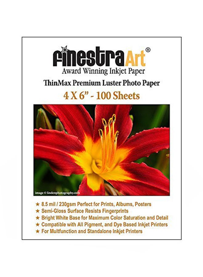 100-Sheet Luster Inkjet Photo Paper - v1552933936/N21896844A_1