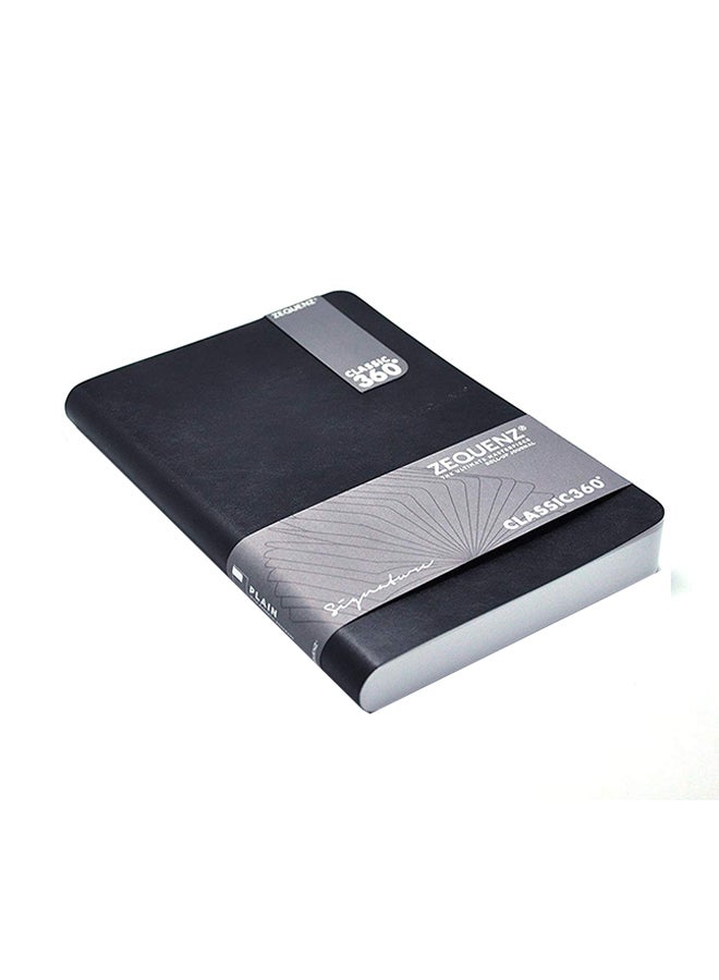 Zequenz Classic 360 Soft Cover Notebook Black  - Image 1