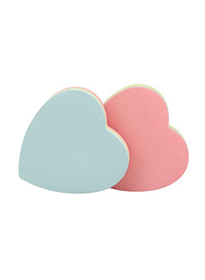 GTHER Pack Of 2 Cute Sticky Note Multicolour - Image 2