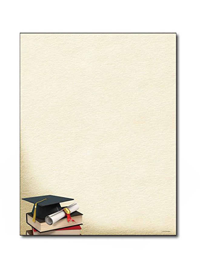 80-sheet Grad Corner Stationery Paper