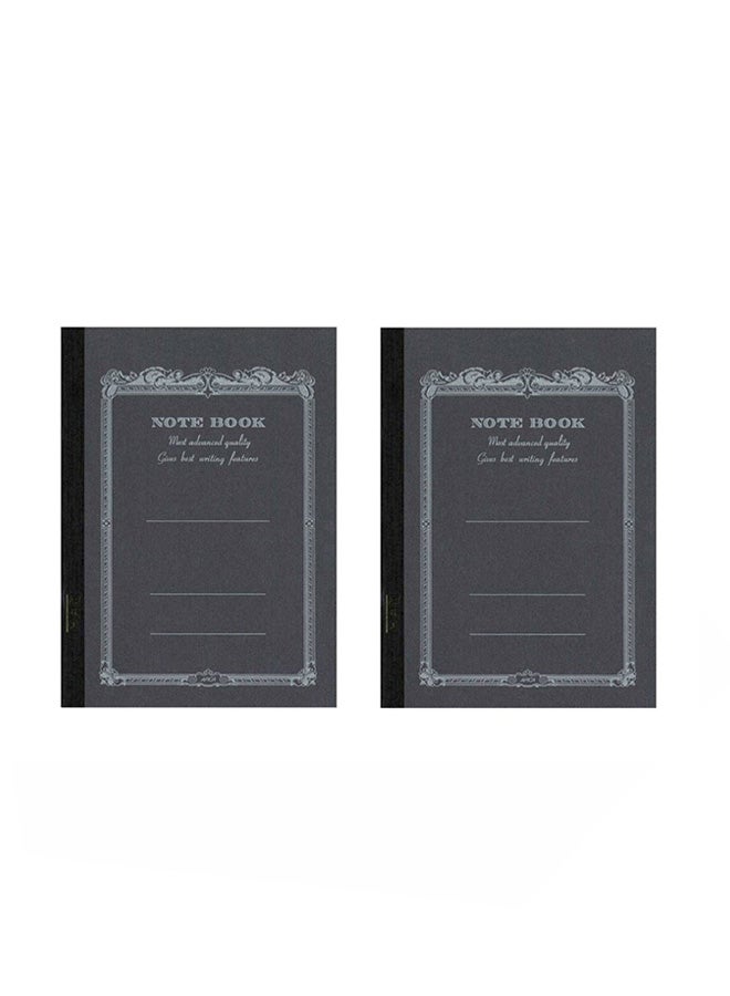 Pack Of 2 Notebook Grey