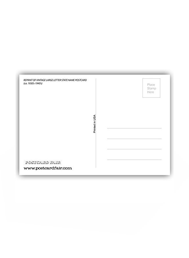 Postcard Fair Pack Of 20 Washington Vintage Postcard - Image 2