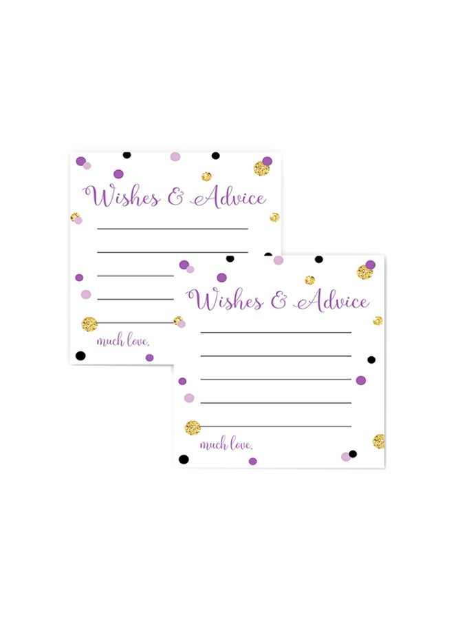 Set of 25 Wishes and Advice Cards - v1552934101/N21897289A_1