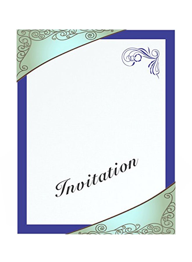 ThunderBolt Paper Pack Of 100 Smooth Finish Paper Card Stock - Image 1