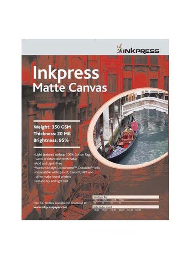 Inkpress Waterproof Stretchable Canva Inkjet Printer Paper