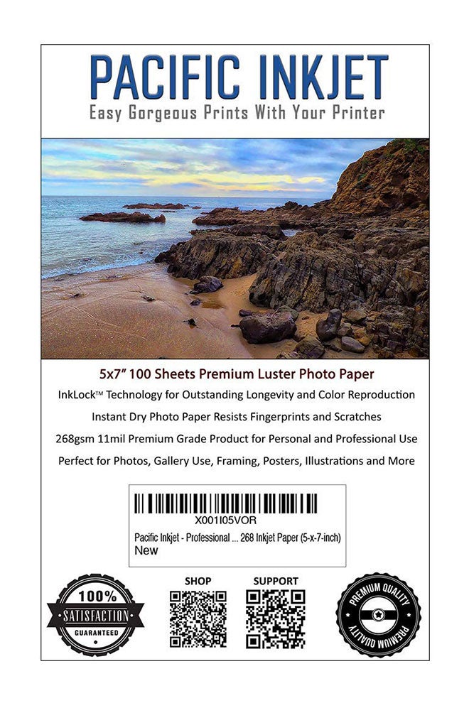 Pacific Inkjet Pack Of 100 Inkjet Printer Paper - Image 1
