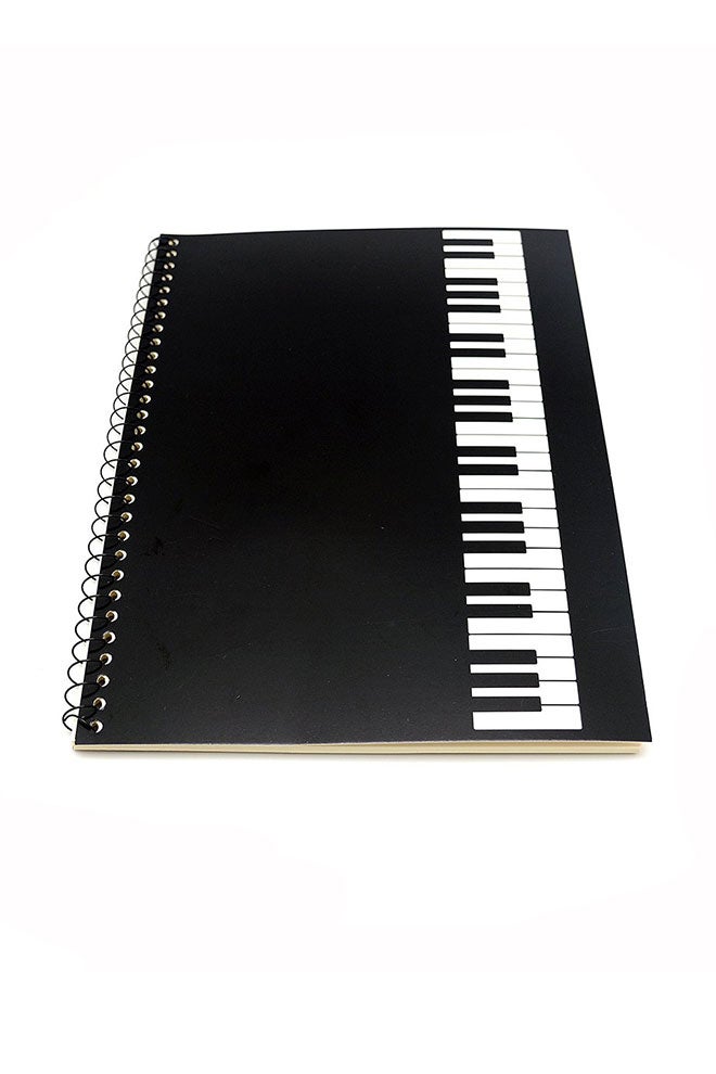 ماكسكي دفتر ملاحظات لأوراق فارغة التأليف الموسيقي بخط اليد متعدد الألوان - Image 1