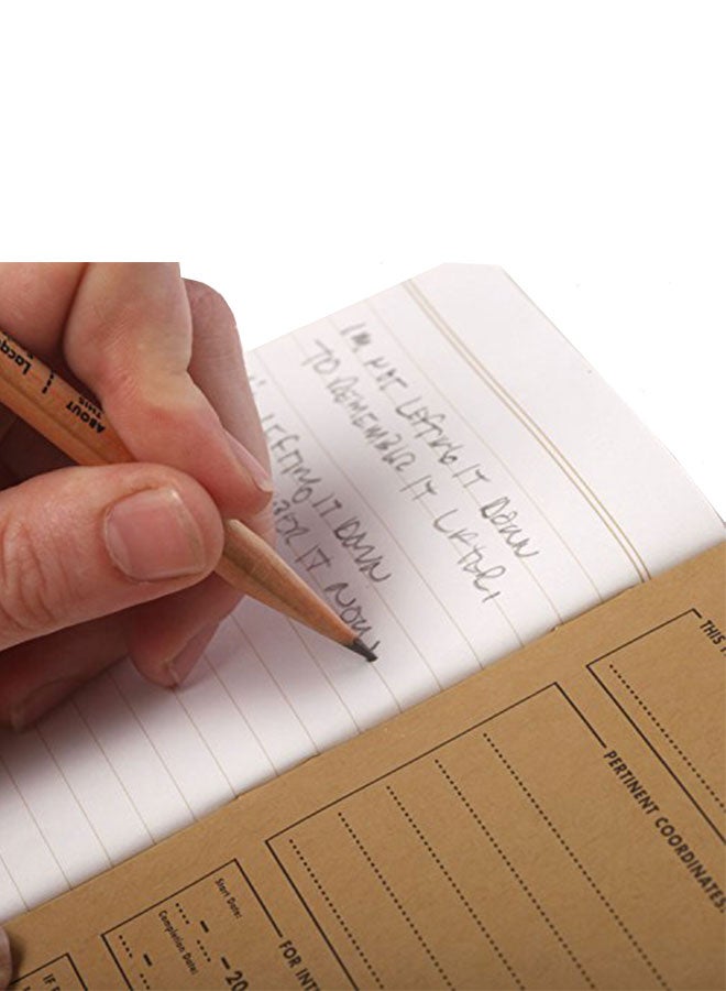 فيلد نوتس مجموعة دفاتر ملاحظات مسطرة من الورق المقوى لمستخدمي اليد اليسرى مكونة من 3 قطع متعدد الألوان - Image 2