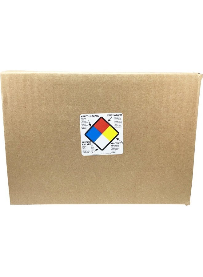 500-Piece Health Fire Reactivity Hazard Sticker Multicolour - v1552934327/N21897947A_3