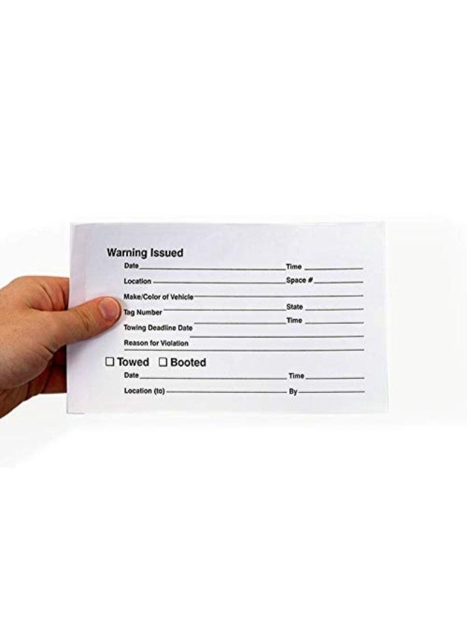 SmartSign 50-Piece Parking Violation Sticker Yellow - Image 2
