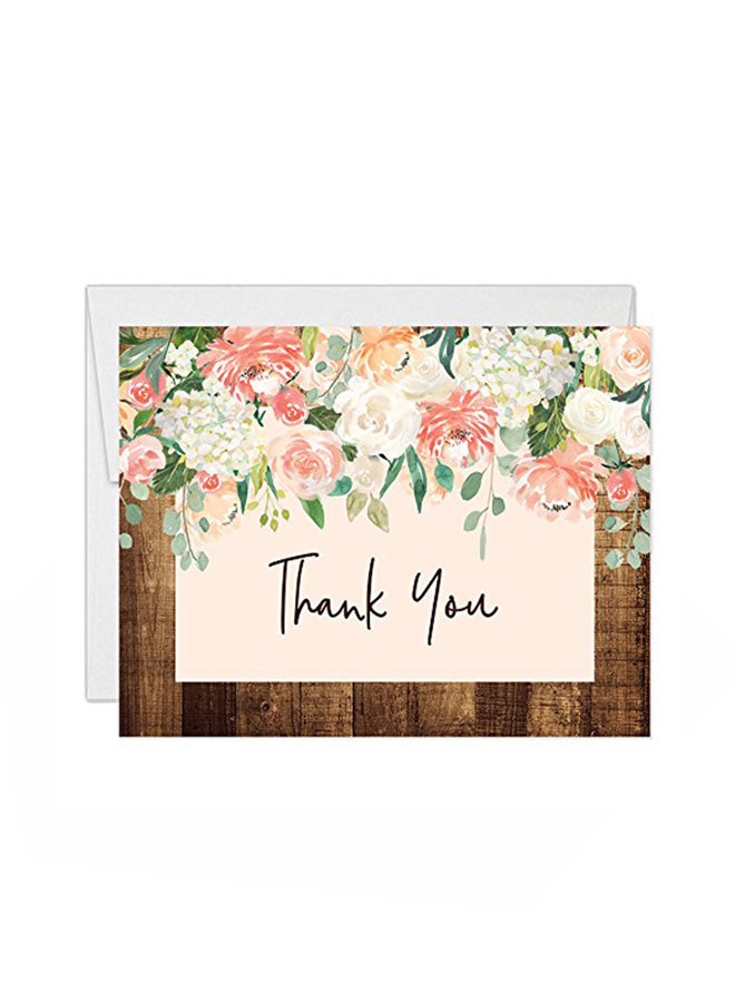 Digibuddha Pack Of 25 Thank You Note Card - Image 1