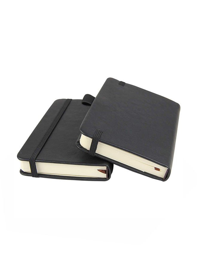 newestor Pack Of 2 Pocket Notebook Black - Image 1