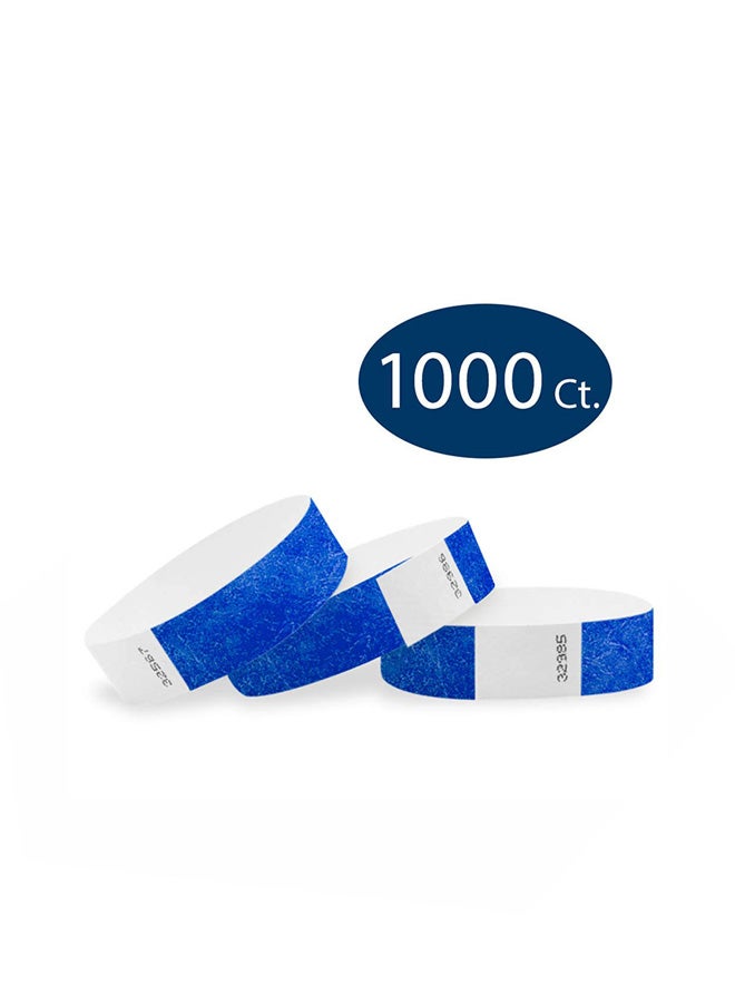 Wristco Pack Of 1000 Wristband Blue  - Image 1