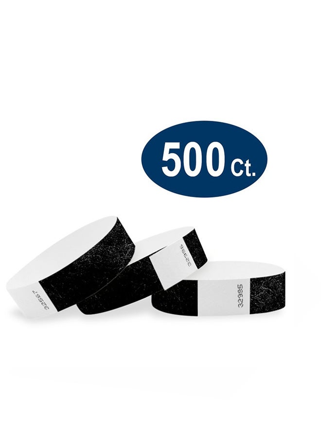 Wristco Pack Of 500 Wristband Black - Image 1