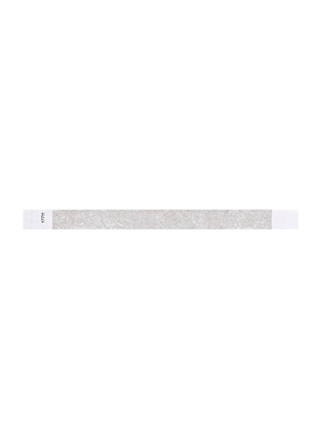 Wristco Pack Of 200 Tyvek Wristband Grey - Image 1