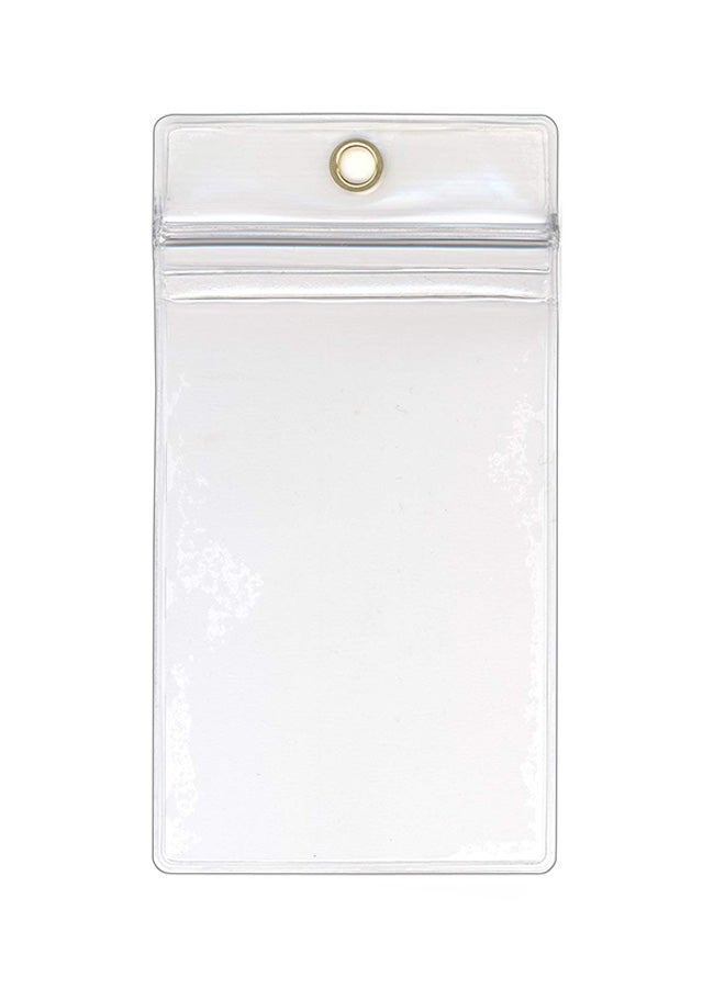 STORE SMART Pack Of 5 Badge Holder Clear - Image 2