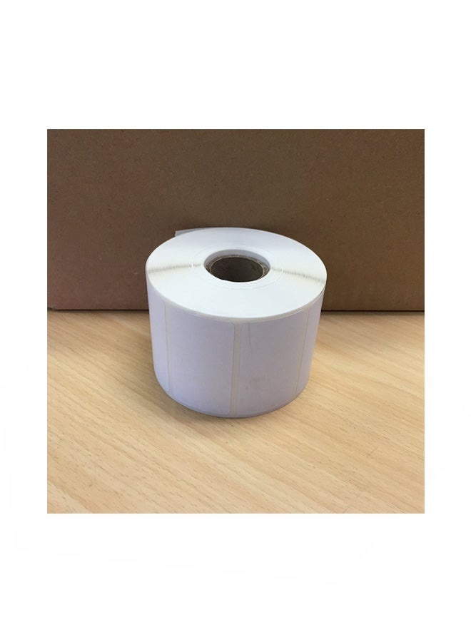 1000 Thermal Label White