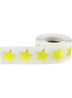 InStockLabels.com 500-Piece Shiny Foil Sticker Metallic Gold  - Image 3