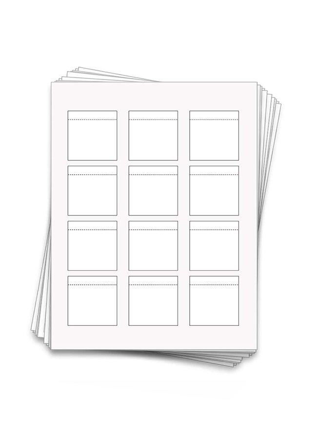 Dashleigh Pack Of 60 Printable Lip Balm Labels White - Image 1