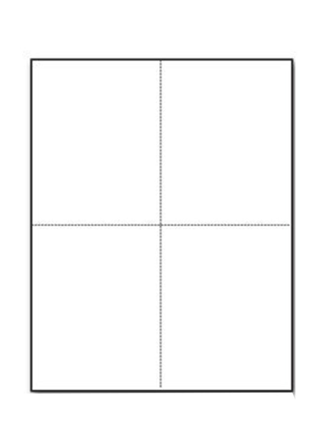 Quality Paper W-2 Forms Blank Paper For Laser and Ink Jet Printer White - Image 1