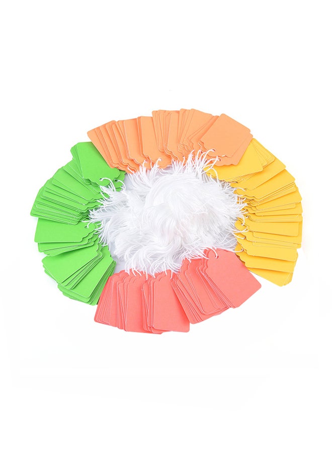 Brothersbox Pack Of 1000 Paper Tags Multicolour - Image 1