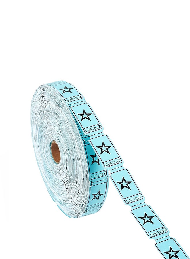 Juvale Raffle Ticket Blue - Image 1