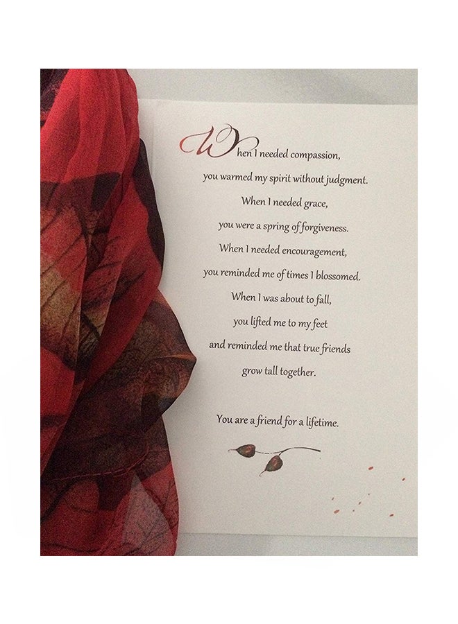 Smiling Wisdom Season Lifetime Friendship Greeting Card  - Image 2