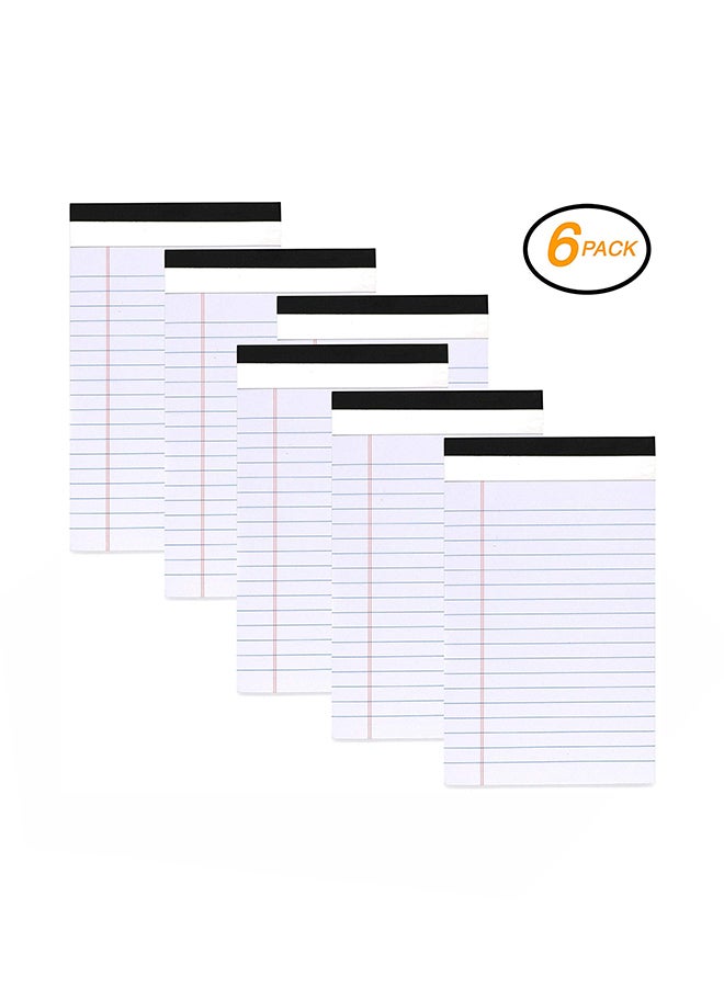 Emraw Pack Of 6 Ruled Letter Writing Pad White - Image 1