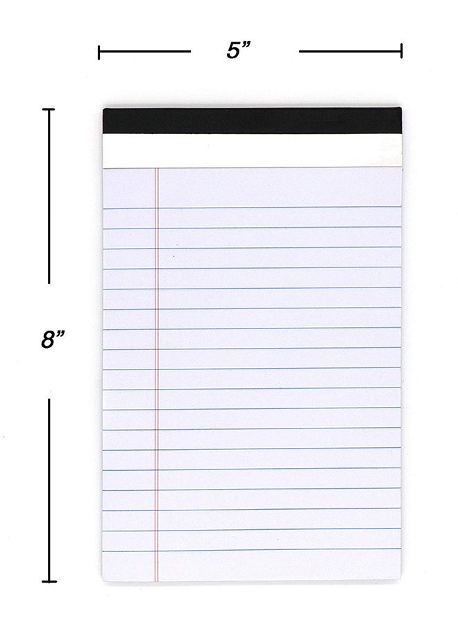 Emraw Pack Of 6 Ruled Letter Writing Pad White - Image 2