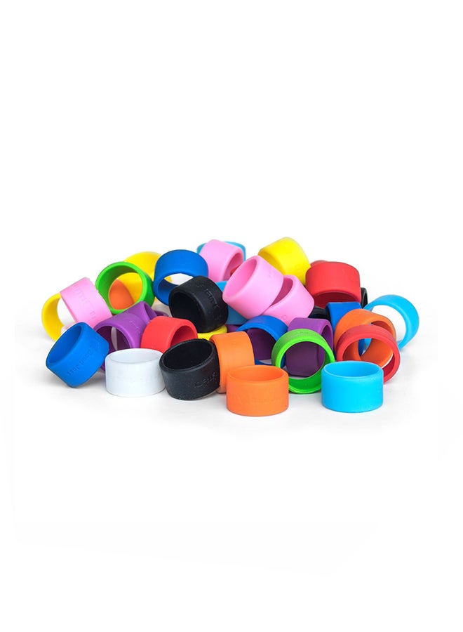 Pack Of 5 Silicone Rubber Bands Multicolour - v1552934779/N21898942A_1