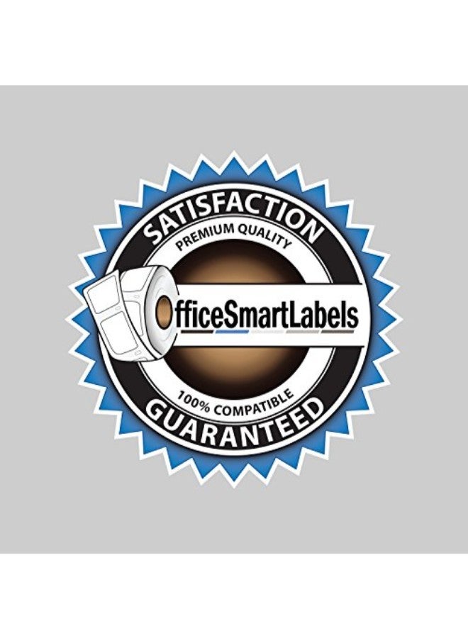 OfficeSmartLabels 100-Piece Name Tag Identification Sticker Multicolour - Image 3