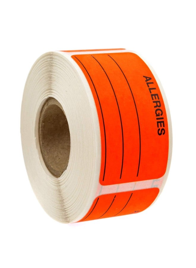 إس بي ليبلز مجموعة بطاقات لاصقة للحساسية مكونة من 250 قطعة أحمر مشع/أسود - Image 3