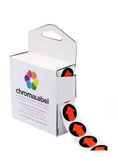 ChromaLabel Arrow Dot Label Red  - Image 1