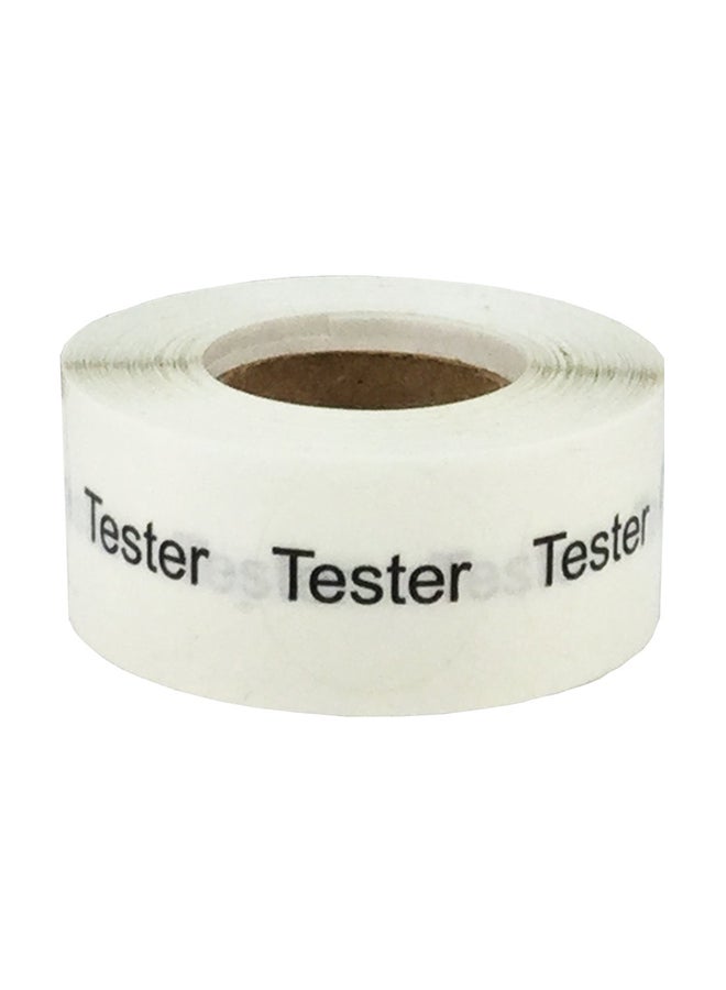 500-Piece Cosmetic Tester Adhesive Sticker White - v1552934848/N21899080A_1