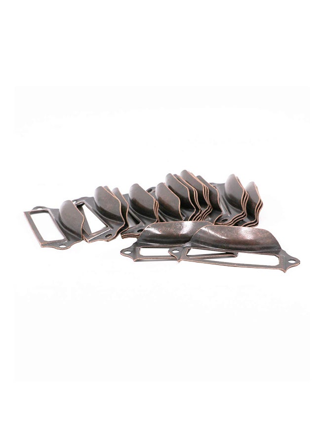LGEGE 30-Piece Office Tag Frame Label Holder Copper Tone - Image 1