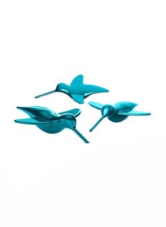 Fred & Friends Set Of 20 Hummingbird Pins Blue  - Image 1