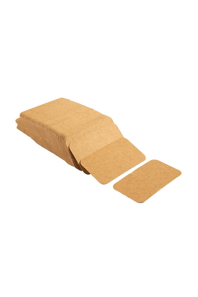 Juvale 250-Piece Blank Mini Index Card Gold  - Image 1