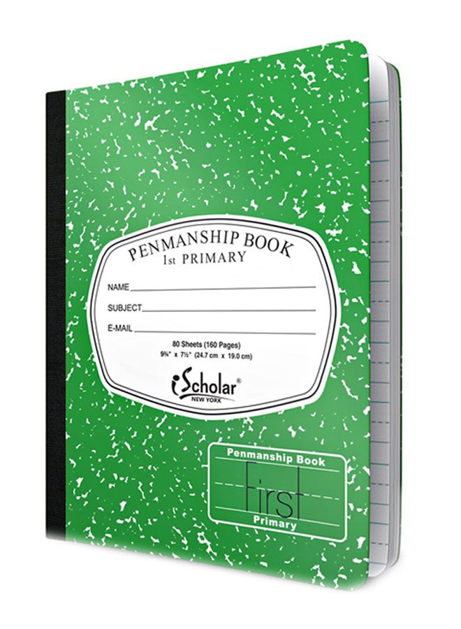 iScholar Primary Composition Notebook White - Image 1