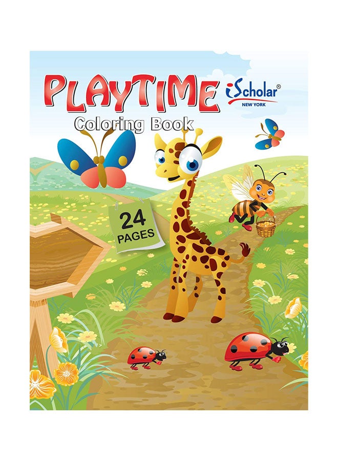 iScholar 24-Page Playtime Colouring Book Multicolour - Image 2